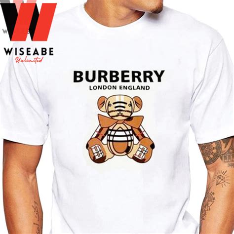 burberry london england bear t shirt|original burberry men t shirt.